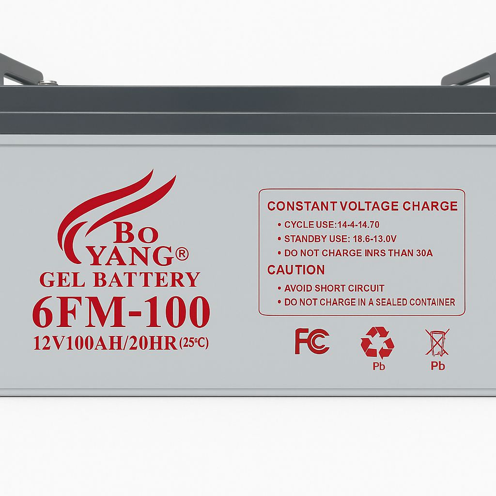 BATERÍA GEL CICLO PROFUNDO 100Ah 12V- ENERGÍA SOLAR EFICIENTE