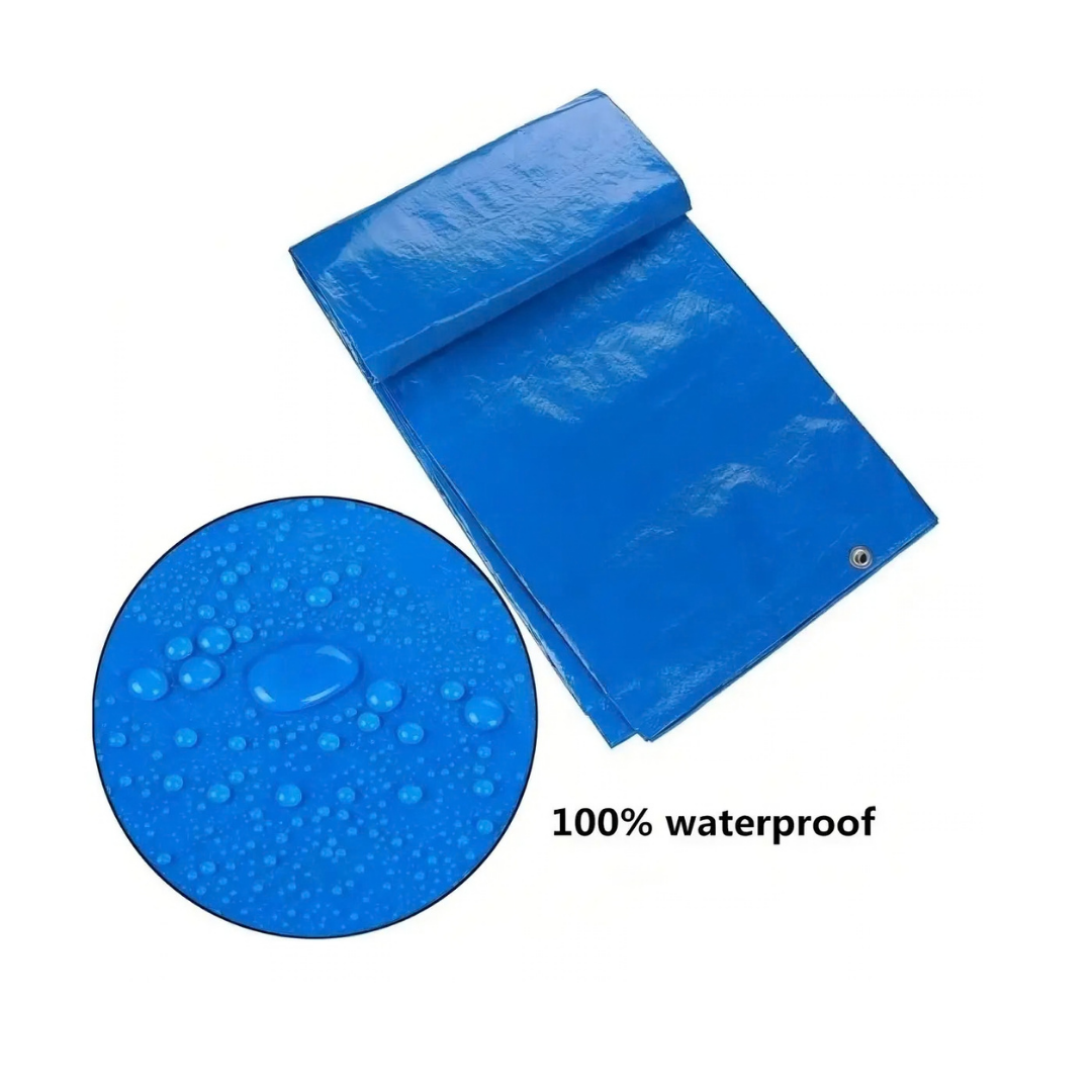 LONA IMPERMEABLE CUBRE AUTOS COBERTOR 4X6 METROS