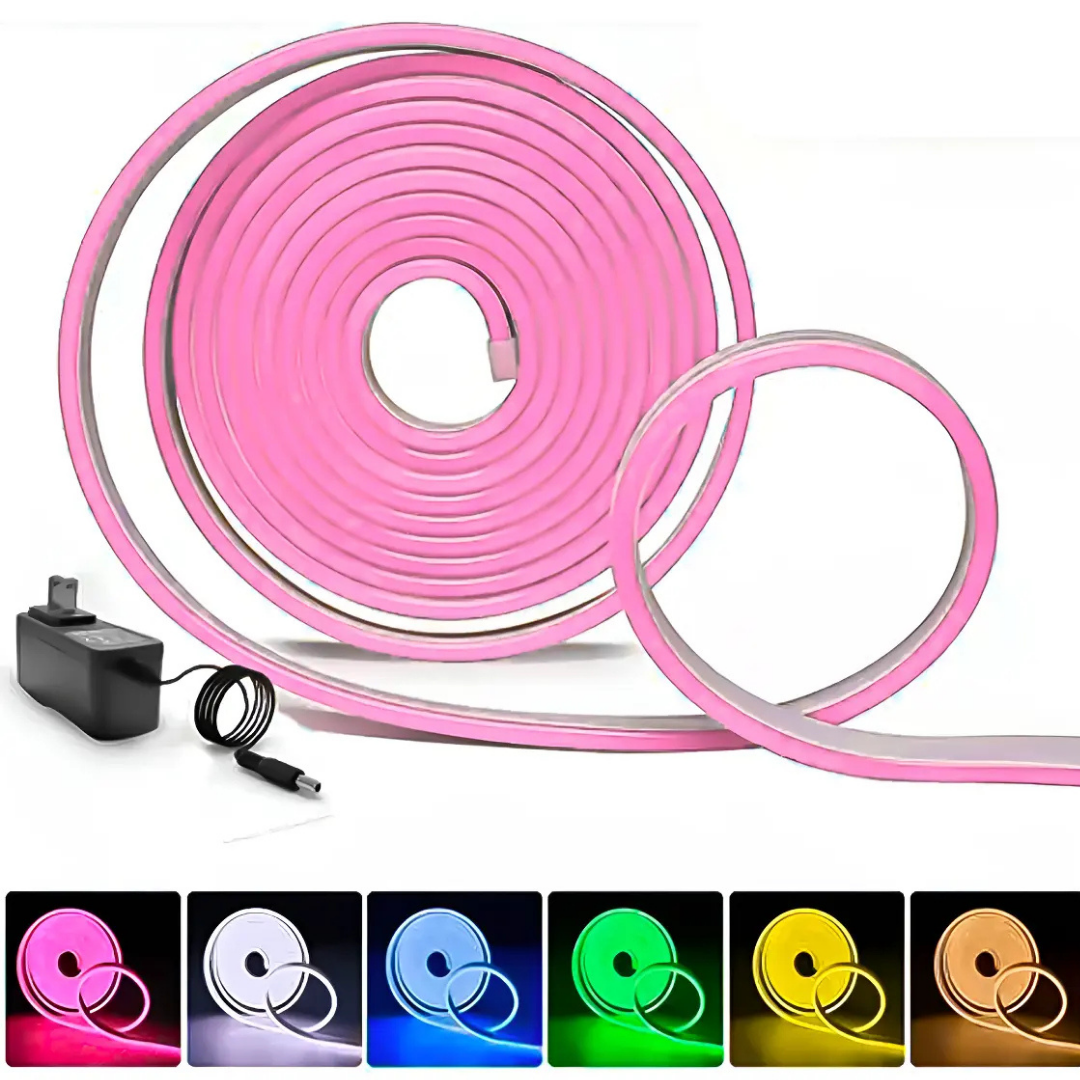 TIRA LED NEON FLEX 2835 - 5 METROS IP64 12V