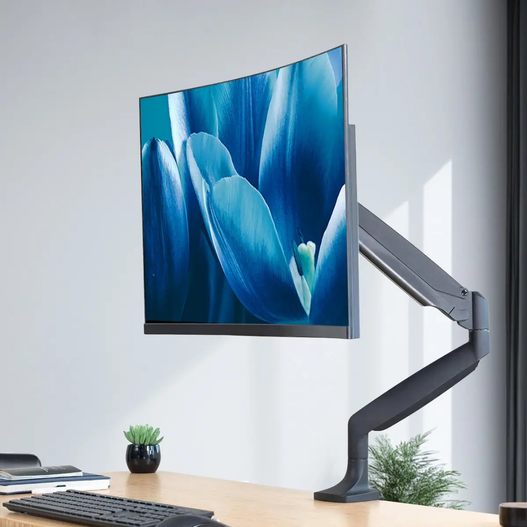 SOPORTE MONITOR ESCRITORIO 17" A 32" CON BRAZO ARTICULADO
