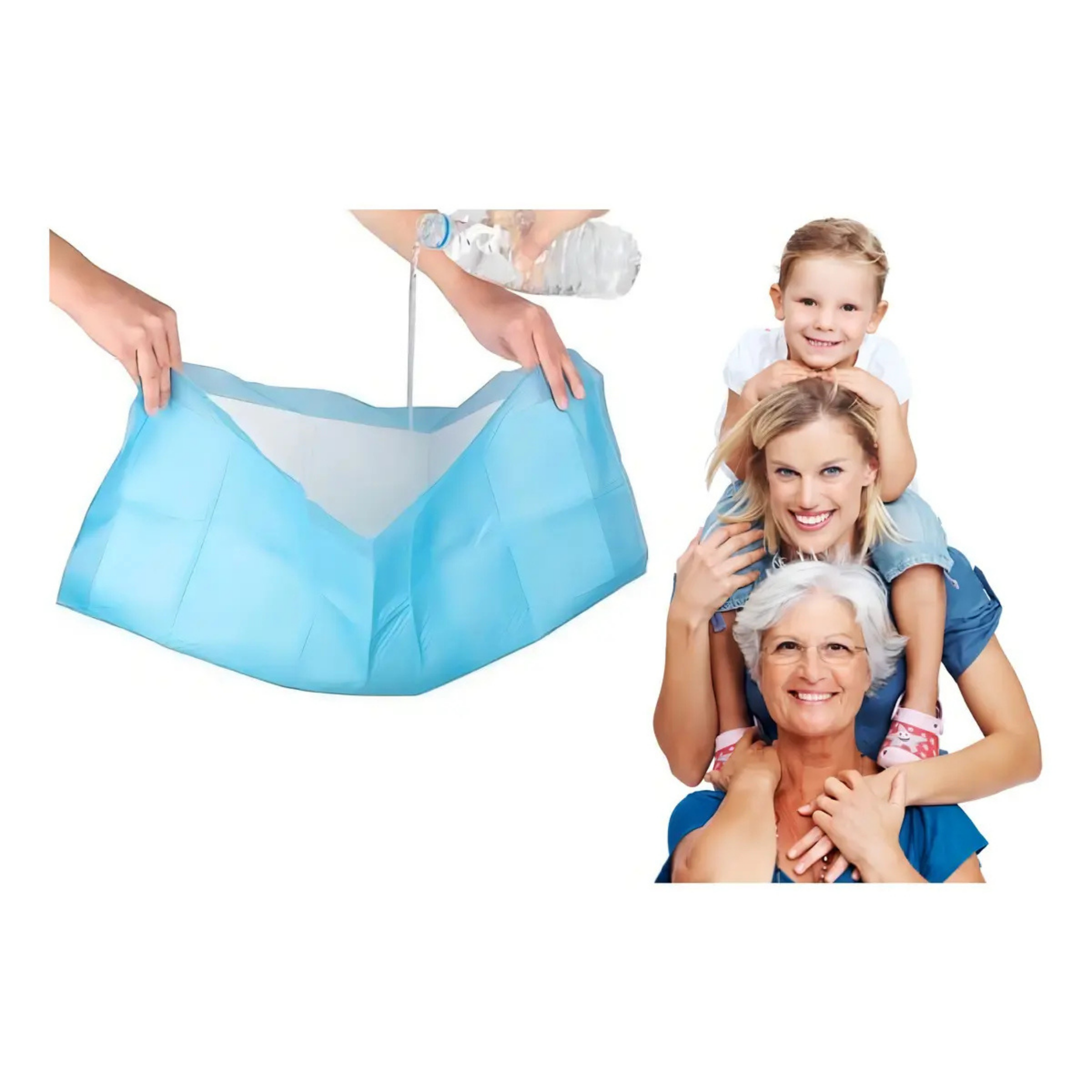 PAÑALES PARA ADULTOS SMART CARE BLANCA 90X60 GRANDE X 40 UNIDADES