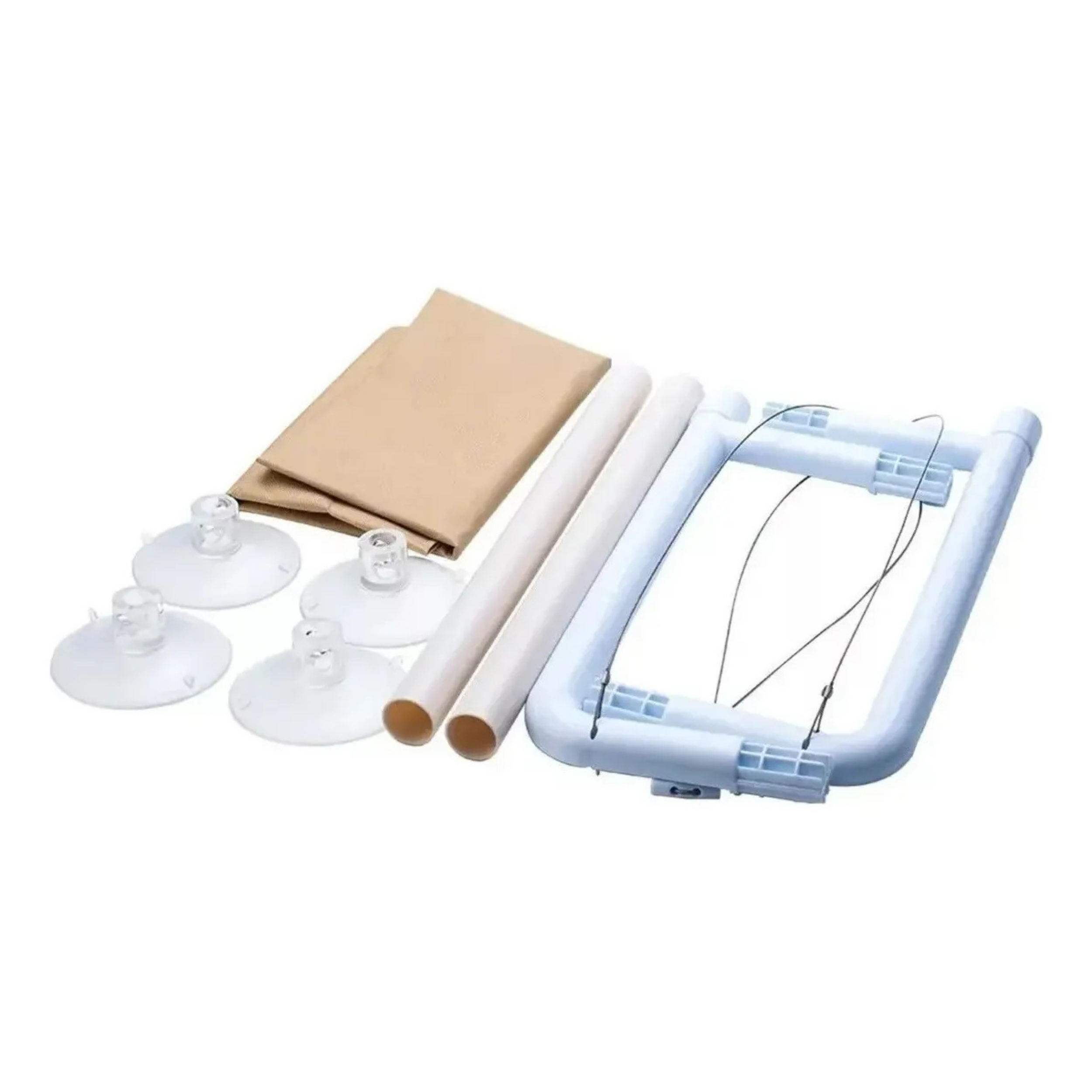 HAMACA COLGANTE PARA GATOS VENTANA BEIGE PREMIUM