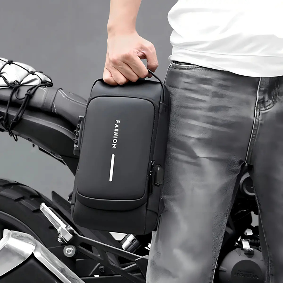 BOLSO BANANO CRUZADO ANTIRROBO IMPERMEABLE MULTIFUNCIONAL