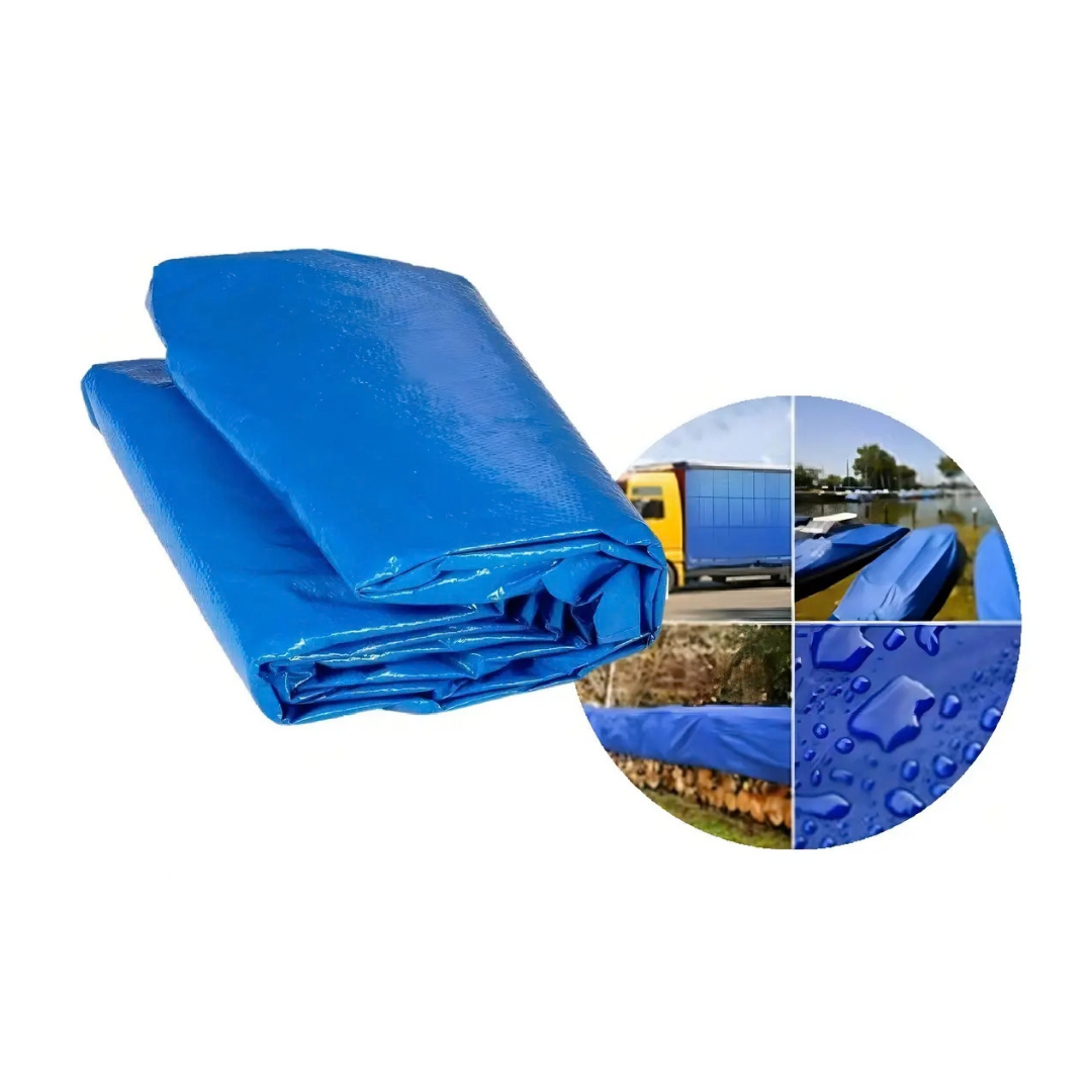 LONA IMPERMEABLE CUBRE AUTOS COBERTOR 4X6 METROS