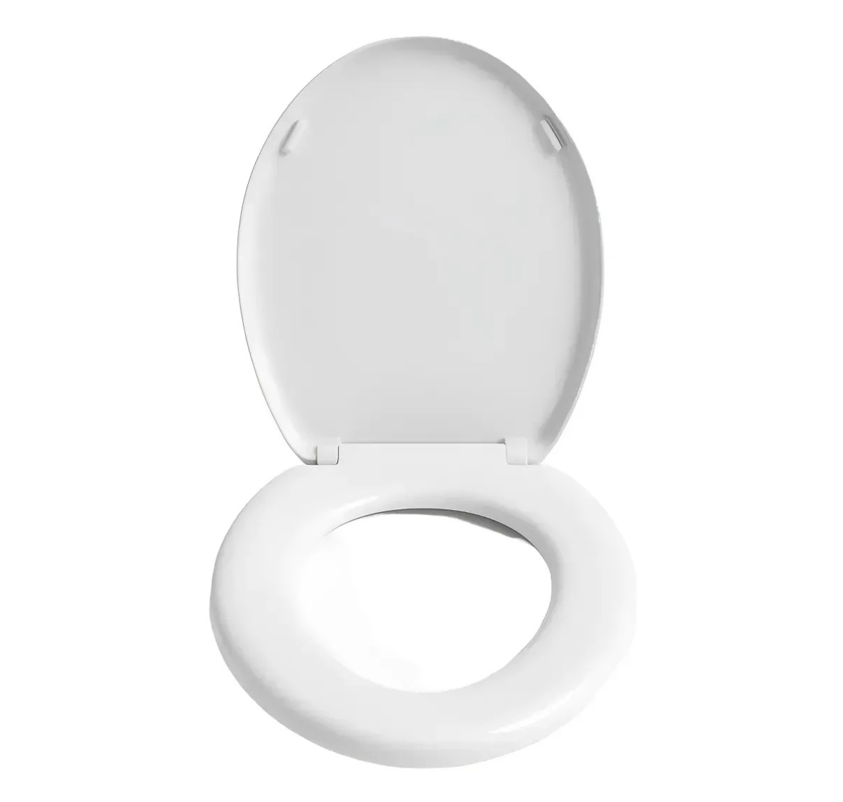 ASIENTO Y TAPA PARA WC BLANCO CON CIERRE SUAVE Y LENTO