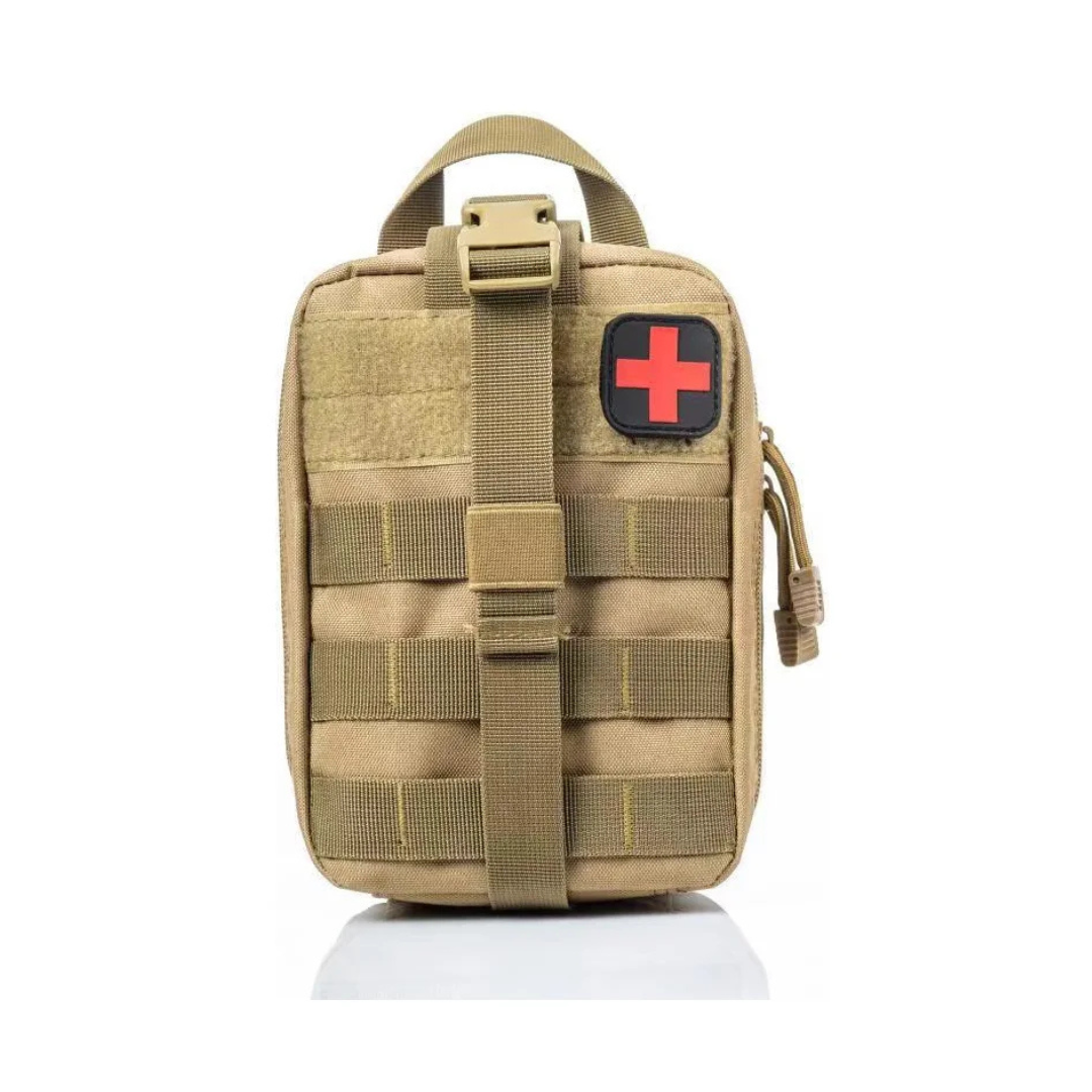 BOTIQUÍN TÁCTICO DE PRIMEROS AUXILIOS MOLLE COMPACTO