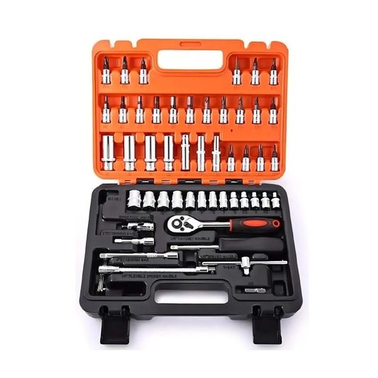 SET CAJA DE DADOS JUEGO DE HERRAMIENTAS 53 PIEZAS