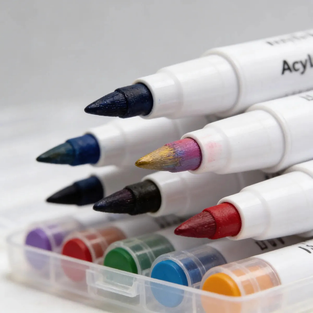 PACK 60 LÁPICES AC´RLICOS MARCADORES 60 COLORES