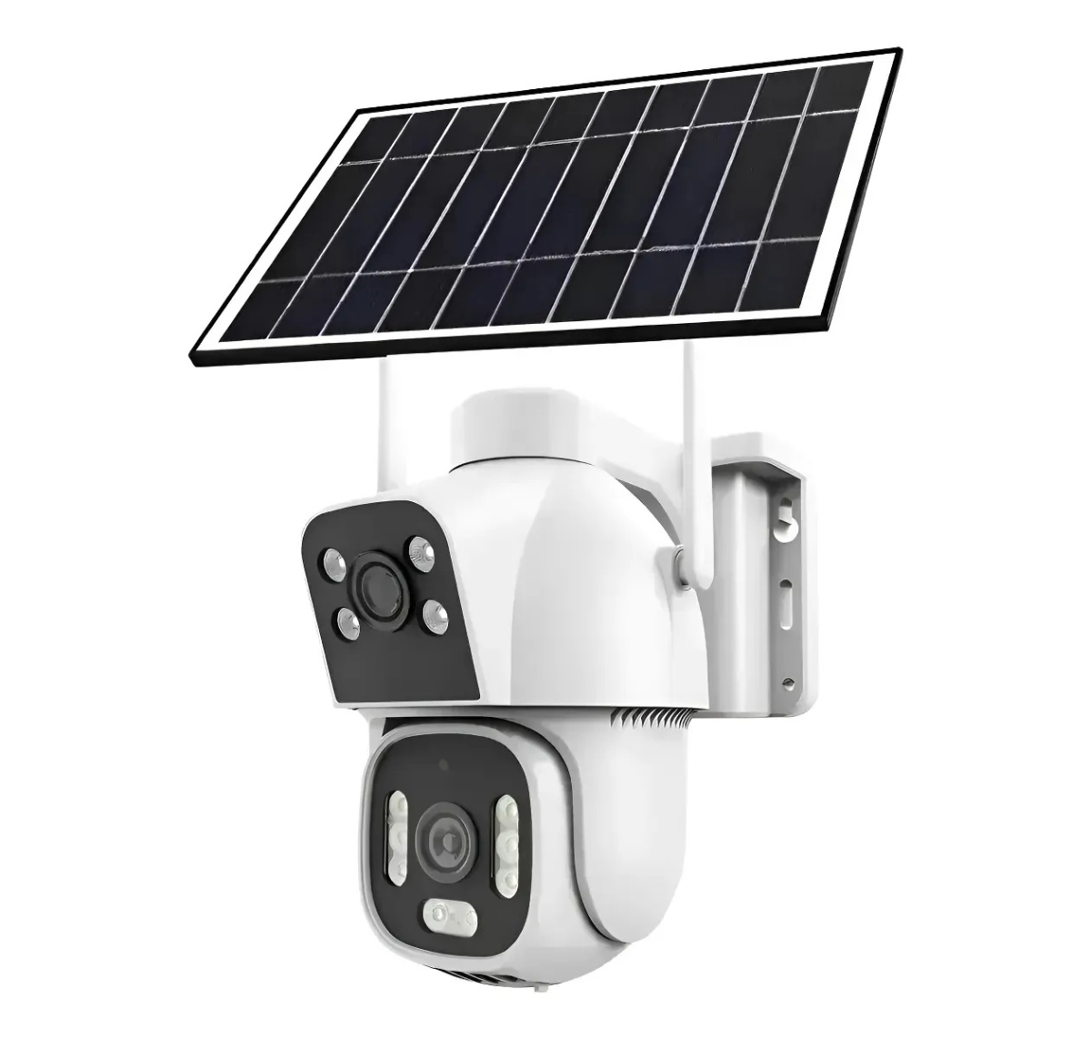 CÁMARA DE SEGURIDAD SOLAR WIFI 4G DOBLE LENTE + CHIP SIM