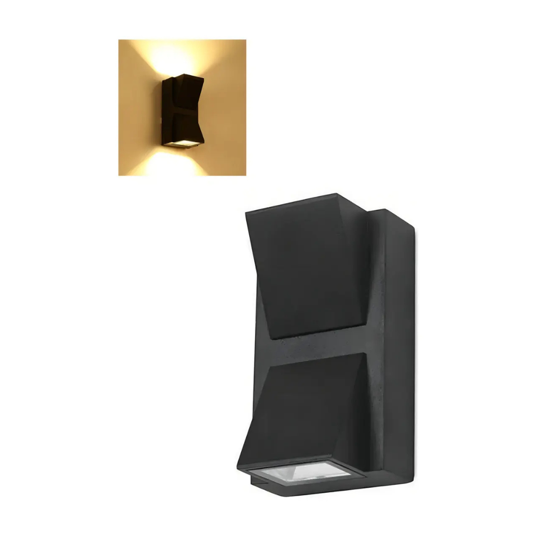 FOCO MURO APLIQUE LED EXTERIOR FORMA K