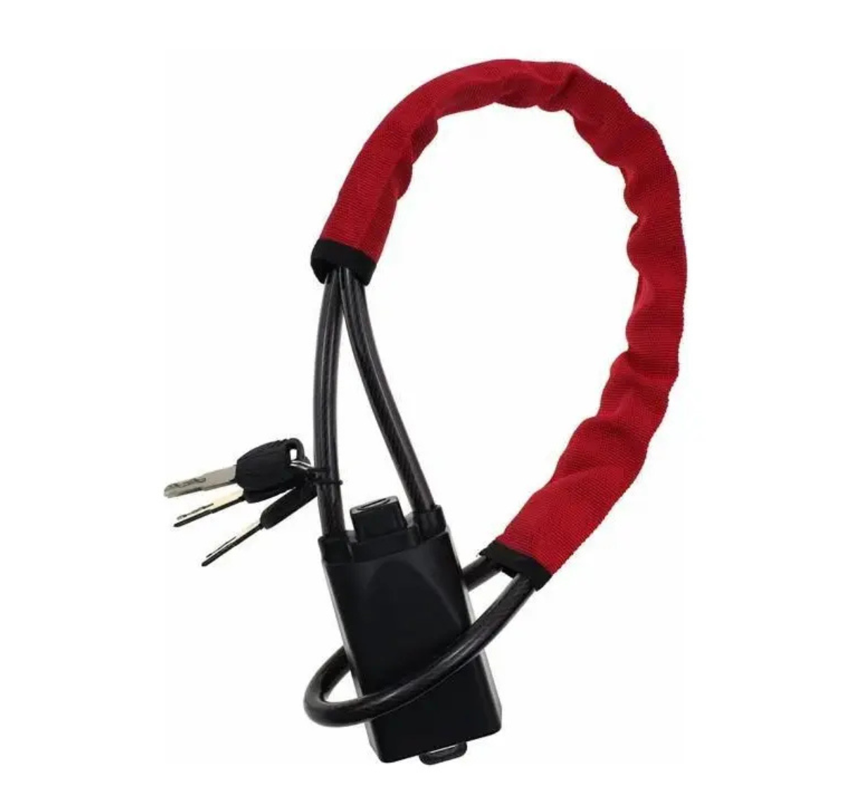 CANDADO ANTIRROBO PARA VOLANTE Y CINTURÓN DE SEGURIDAD WR ACCESORIOS