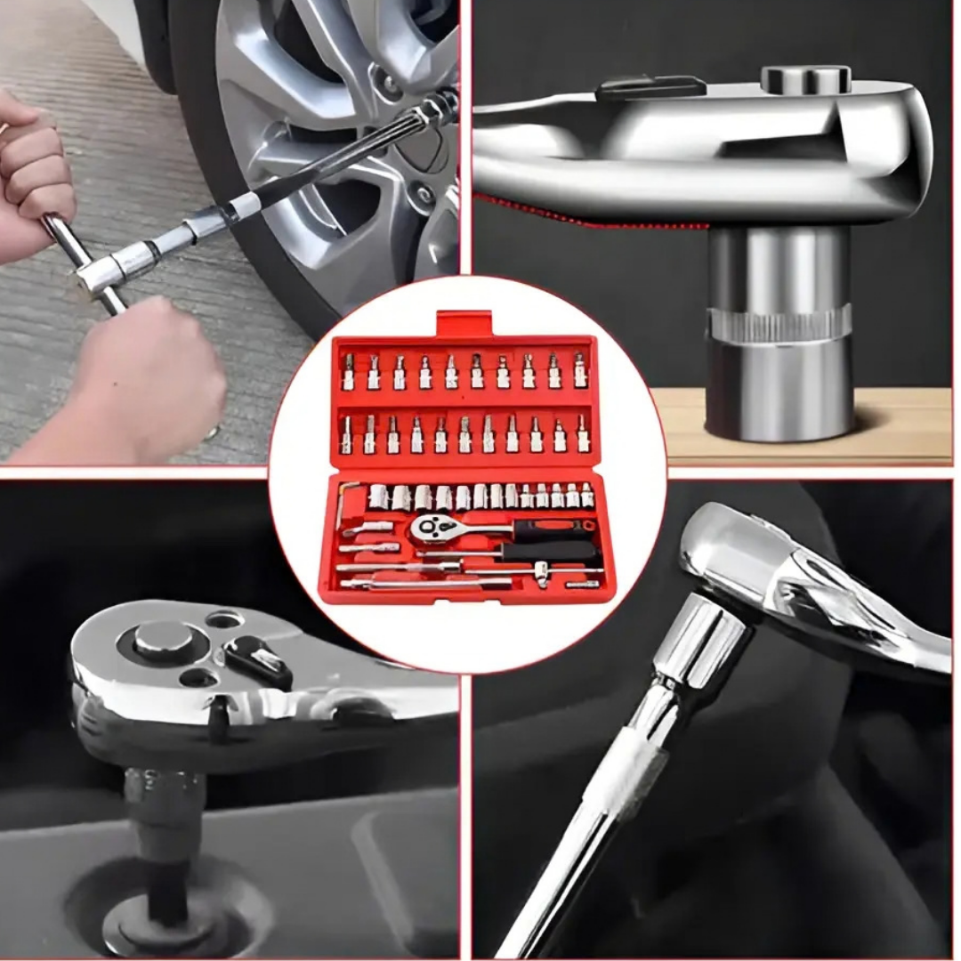 LLAVE TORQUE TORQUÍMETRO 1/2" 28-210 Nm + DADOS + EXTENSIÓN