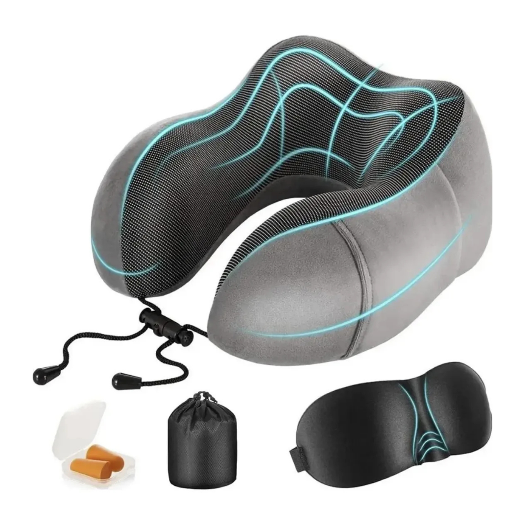 ALMOHADA DE VIAJE ERGONÓMICA PREMIUM
