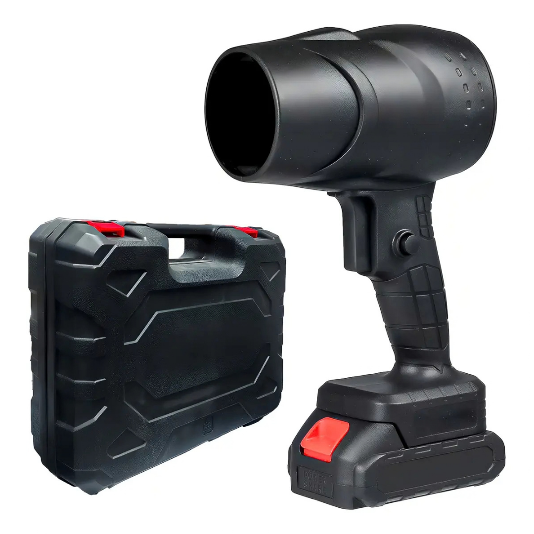 SOPLADOR PROFESIONAL DE POLVO TURBINA INALÁMBRICO 1050W -NEGRO