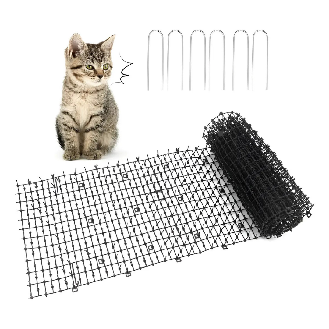 ALFOMBRA ANTIGATOS CON PÚAS 2M REPELENTE MASCOTAS 🐾