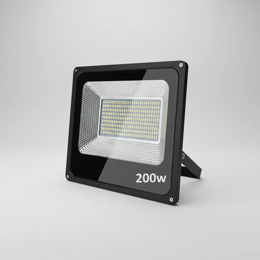 FOCO REFLECTOR LED 200W EXTERIOR ALTA POTENCIA LUZ BLANCA FRÍA