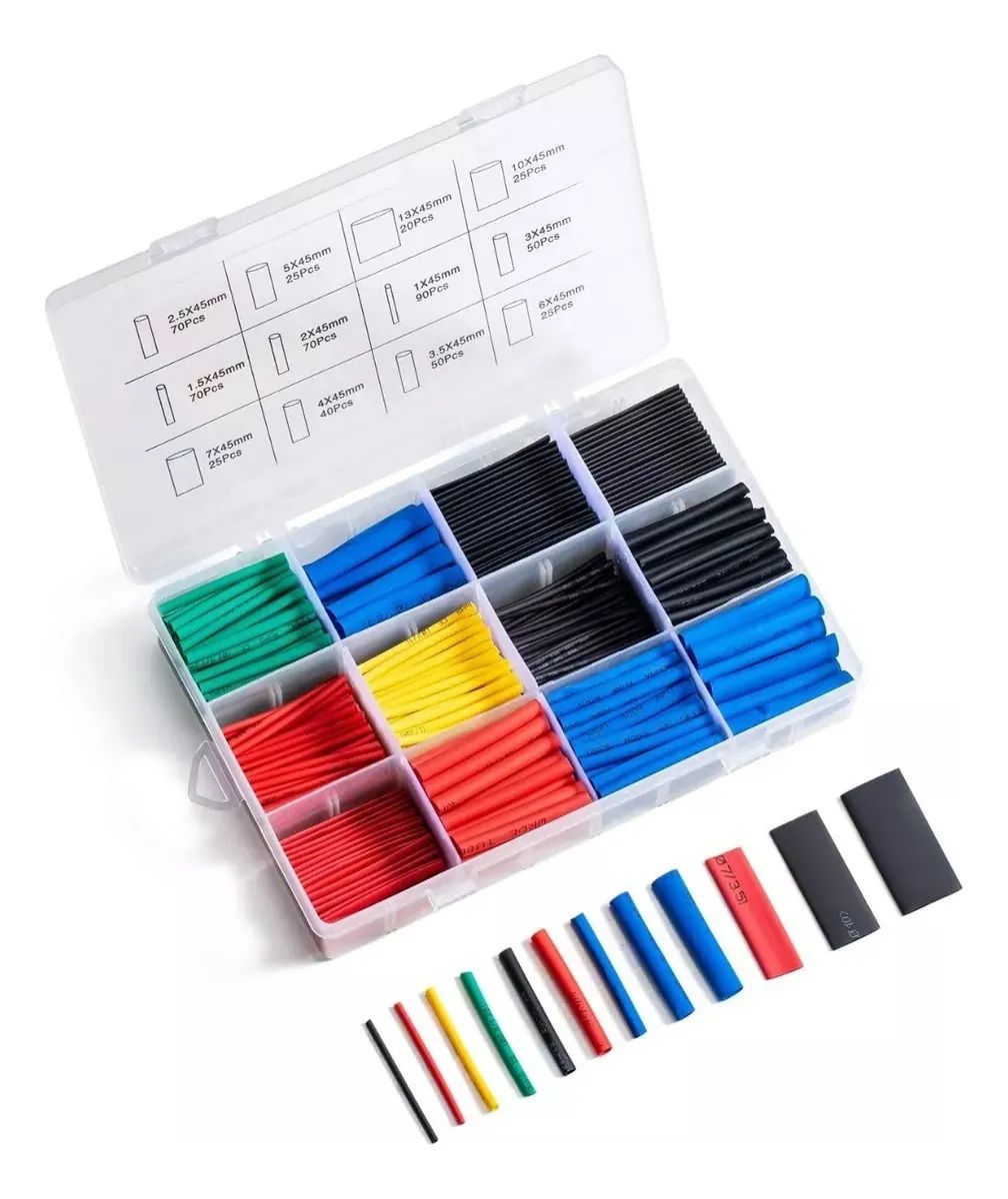 SET 560 TUBOS TERMORRETRÁCTILES AISLANTES - UNIÓN TERMOENCOGIBLE