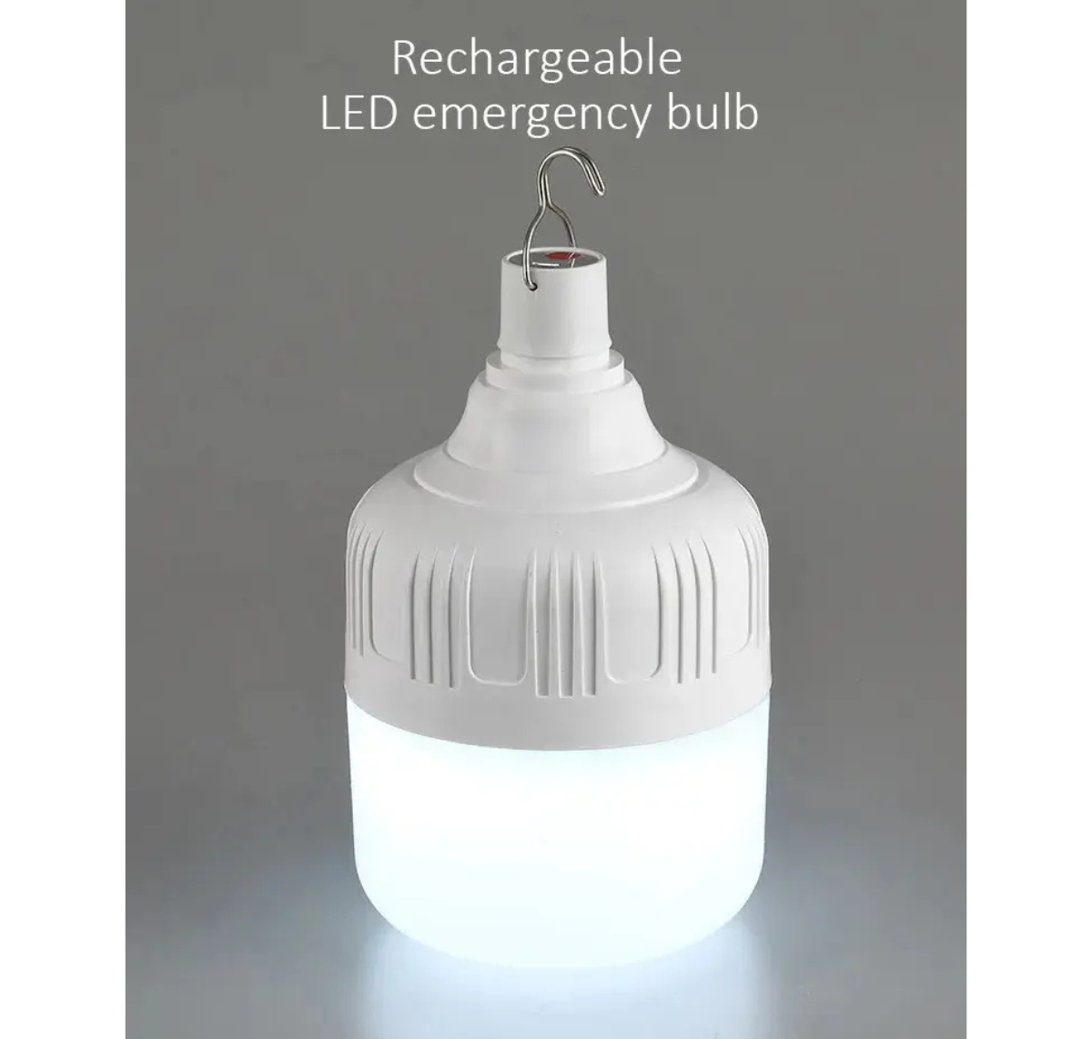 X4 LÁMPARAS RECARGABLES USB PARA CAMPING - AMPOLLETAS LED DE EMERGENCIA