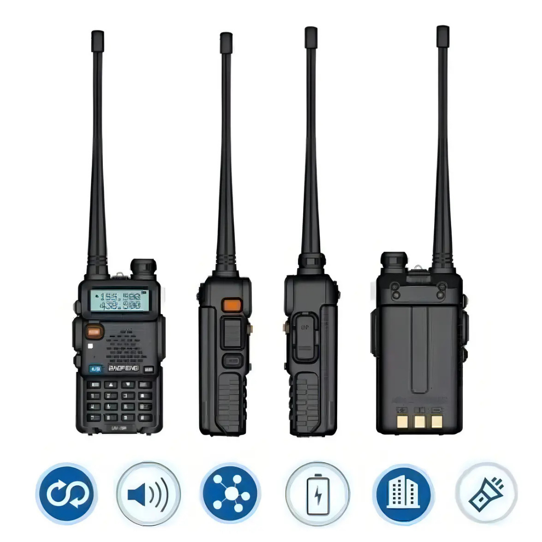 RADIO TRANSMISOR WALKIE TALKIE BAND UV-5R