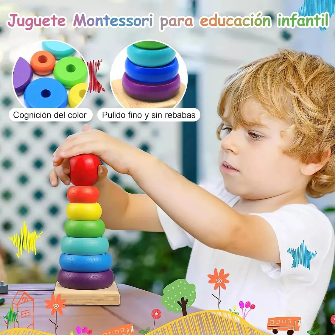 PAQUETE DIDÁCTICO INFANTIL DE ESTIMULACIÓN TEMPRANA 5 PIEZAS
