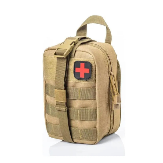 BOTIQUÍN TÁCTICO DE PRIMEROS AUXILIOS MOLLE COMPACTO