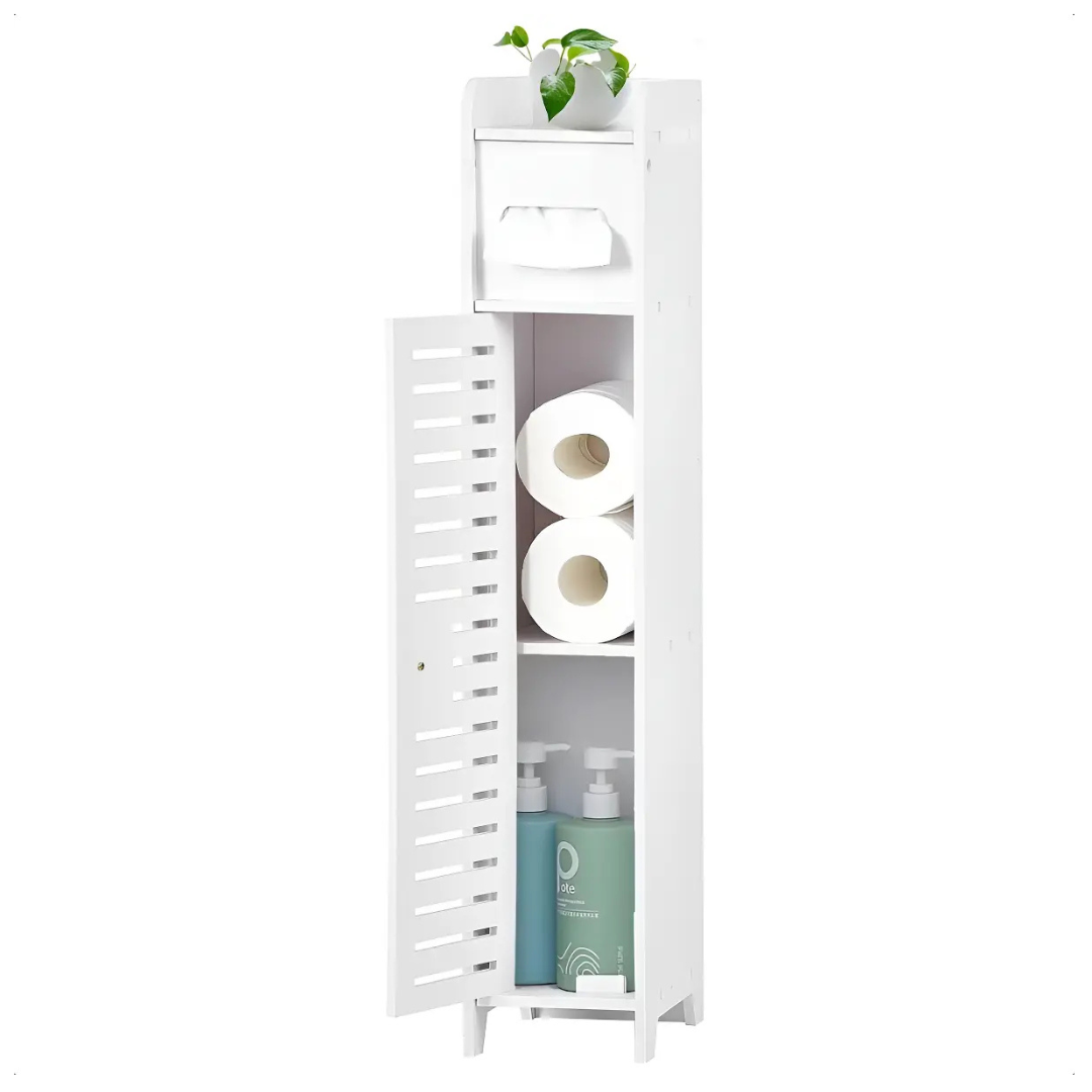 MUEBLE ESTANTE ORGANIZADOR PARA BAÑO Y COCINA ESQUINERO MULTIUSO