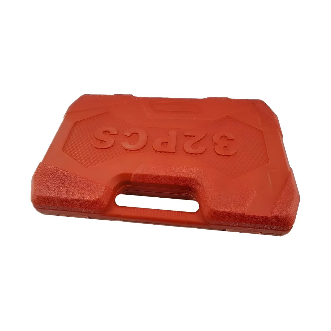 JUEGO DE DADOS CUADRANTE 1/2" 32 PIEZAS