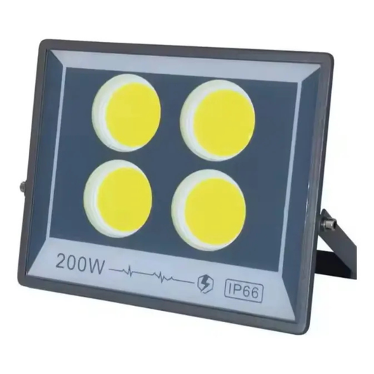 FOCO PROYECTOR COB 200W LED EXTERIOR BLANCO FRÍO