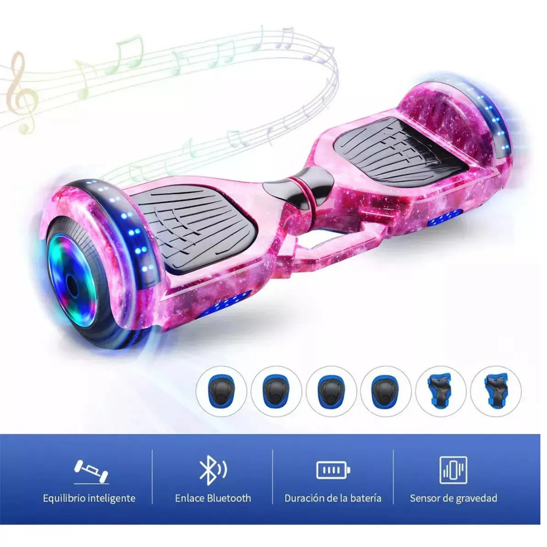 PATINETA ELÉCTRICA INTELIGENTE 500W CON BLUETOOTH