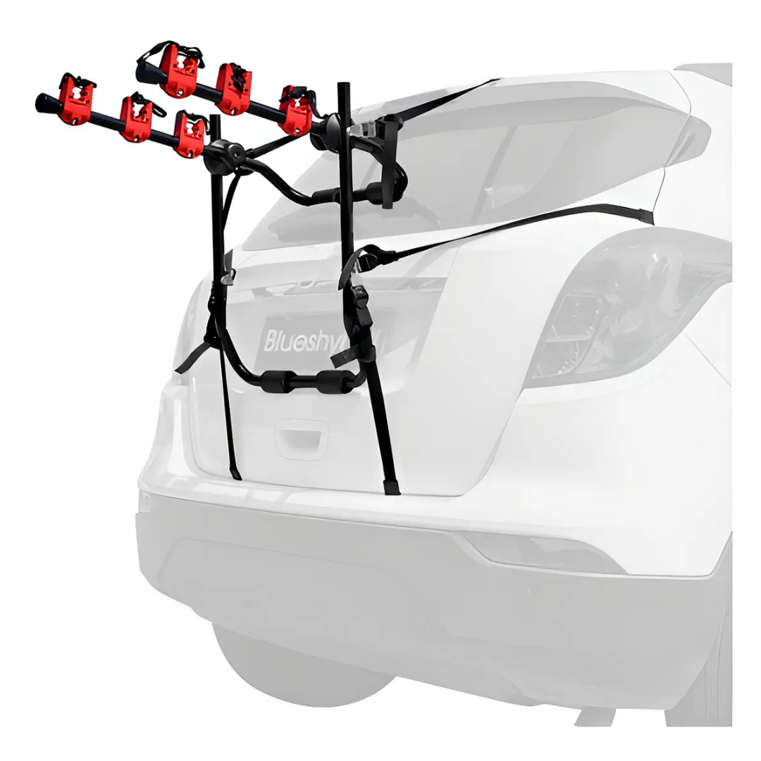 RACK SOPORTE PORTA 3 BICICLETAS PARA TODO TIPO DE VEHÍCULO