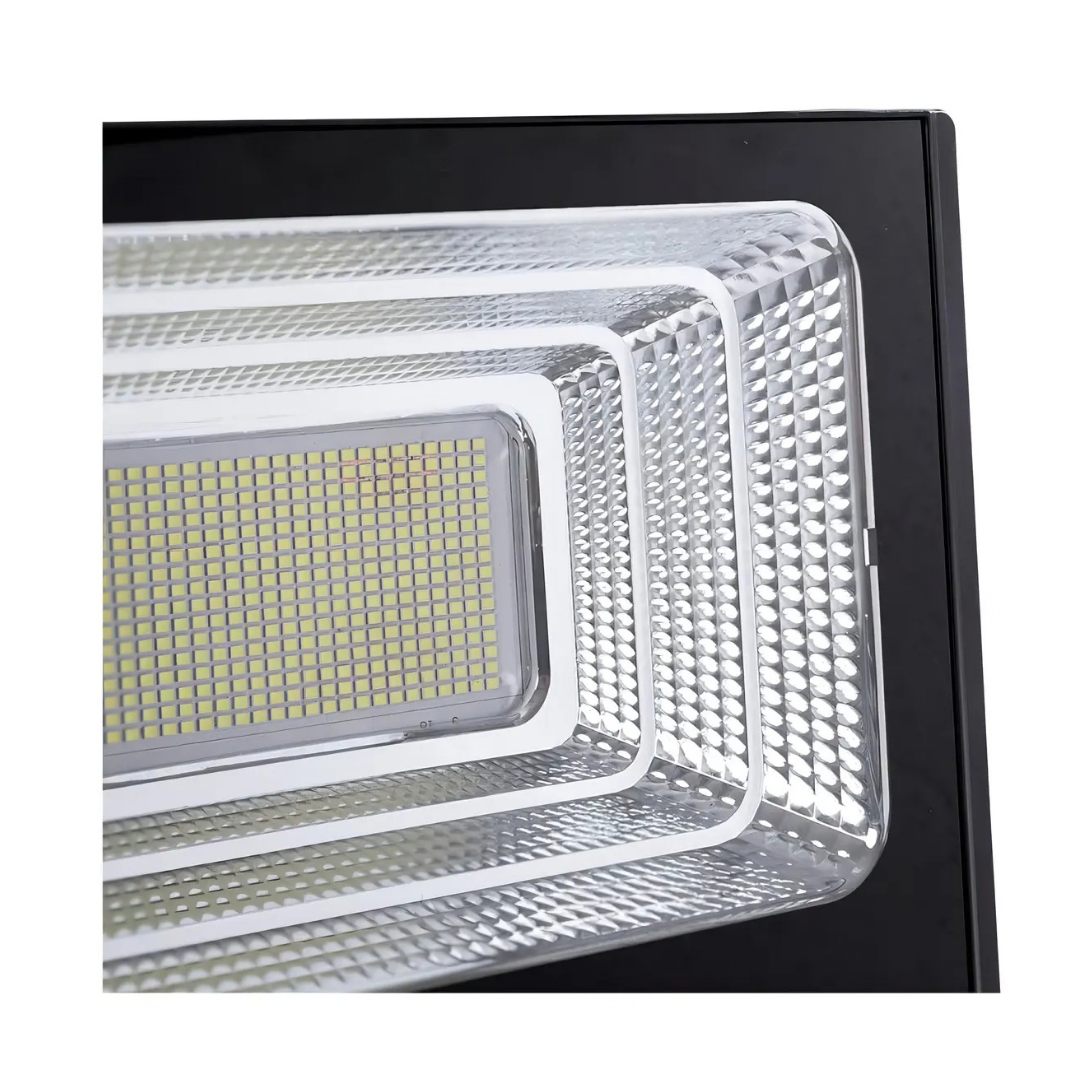 FOCO SOLAR LED 1000W EXTERIOR IP67 CON PANEL SOLAR Y CONTROL REMOTO