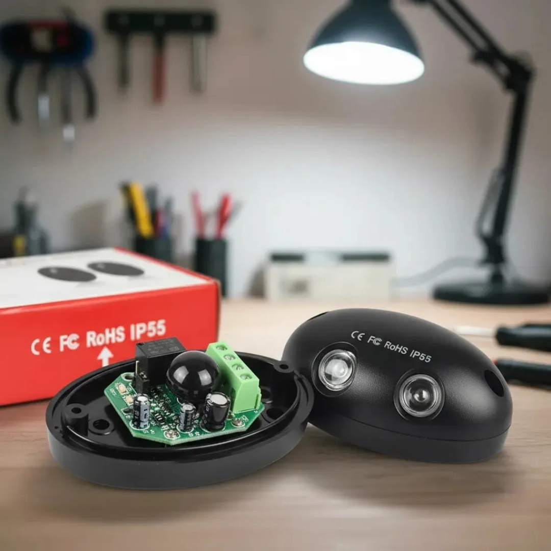 FOTOCELDA PARA PORTÓN AUTOMÁTICO - SENSOR INFRARROJO DE SEGURIDAD