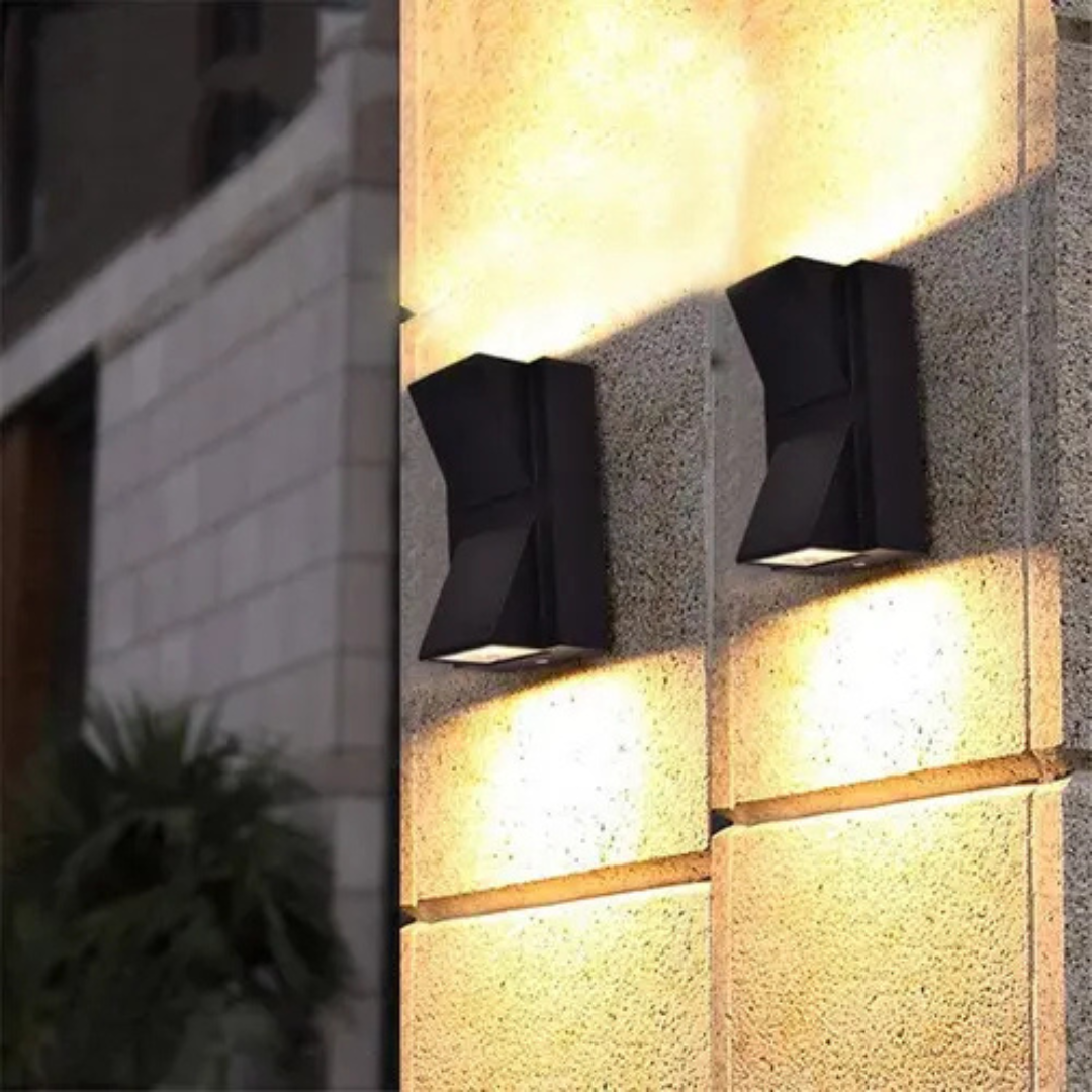 FOCO MURO APLIQUE LED EXTERIOR FORMA K