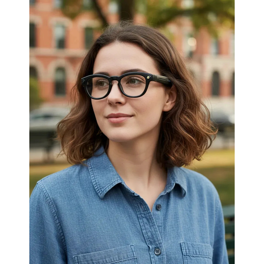 LENTES INTELIGENTES IA CON CÁMARA HD Y BLUETOOTH -NEGRO