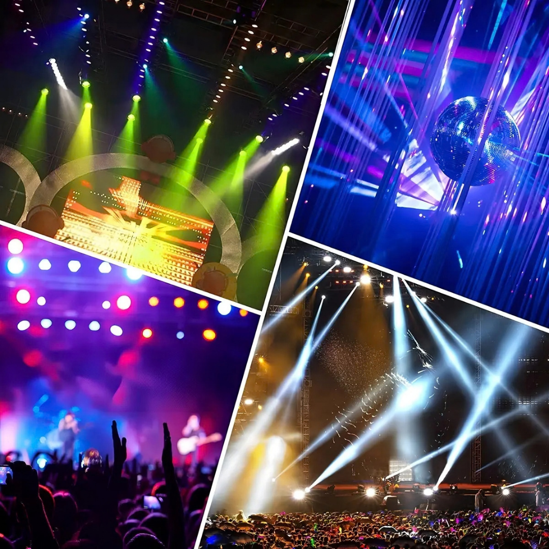 FOCO FIESTA 36 LED RGB DMX AUDIORRÍTMICO CARRETE