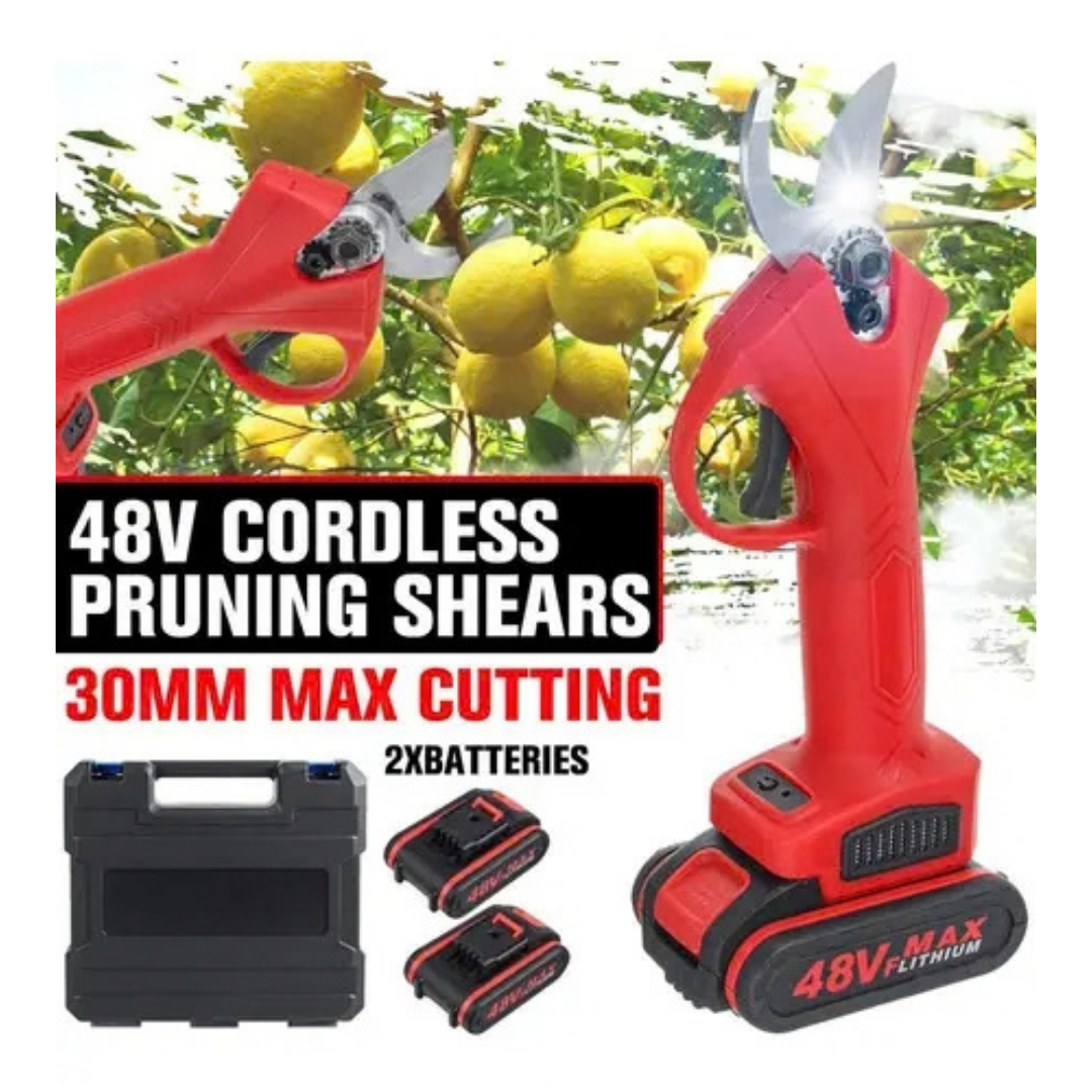 TIJERAS ELÉCTRICAS PARA PODAR INALÁMBRICAS 48V 500W
