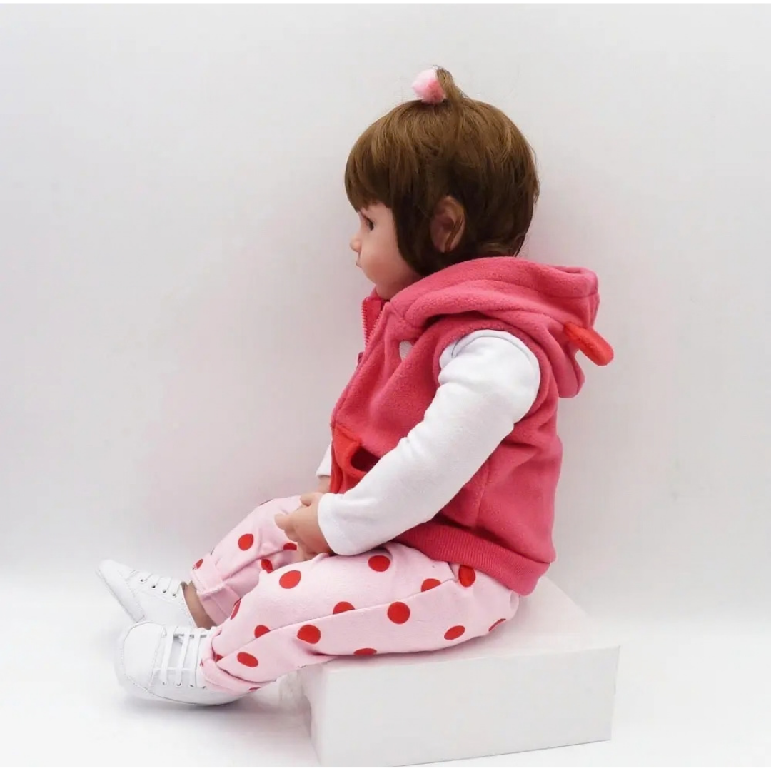 MUÑECA SILICONA 45CM BELLA REALISTA BEBÉ REBORN
