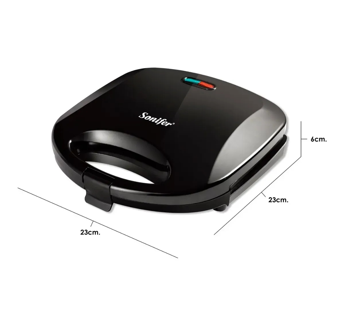 PRENSADORA DE SÁNDWICH SONIFER- COMPACTA Y PRÁCTICA