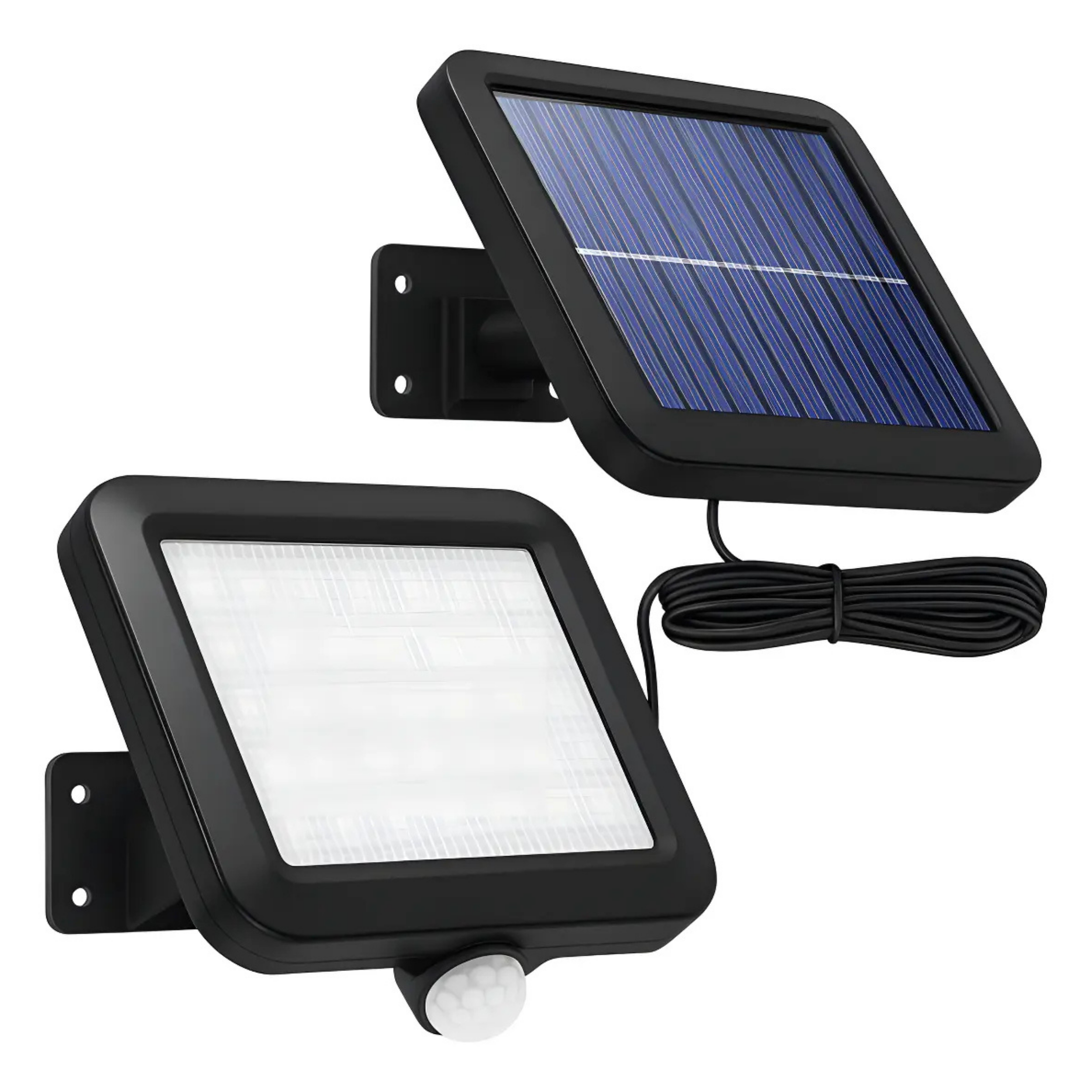 PACK X4 FOCOS LED SOLARES 250W EXTERIOR - LUZ BLANCA FRÍA