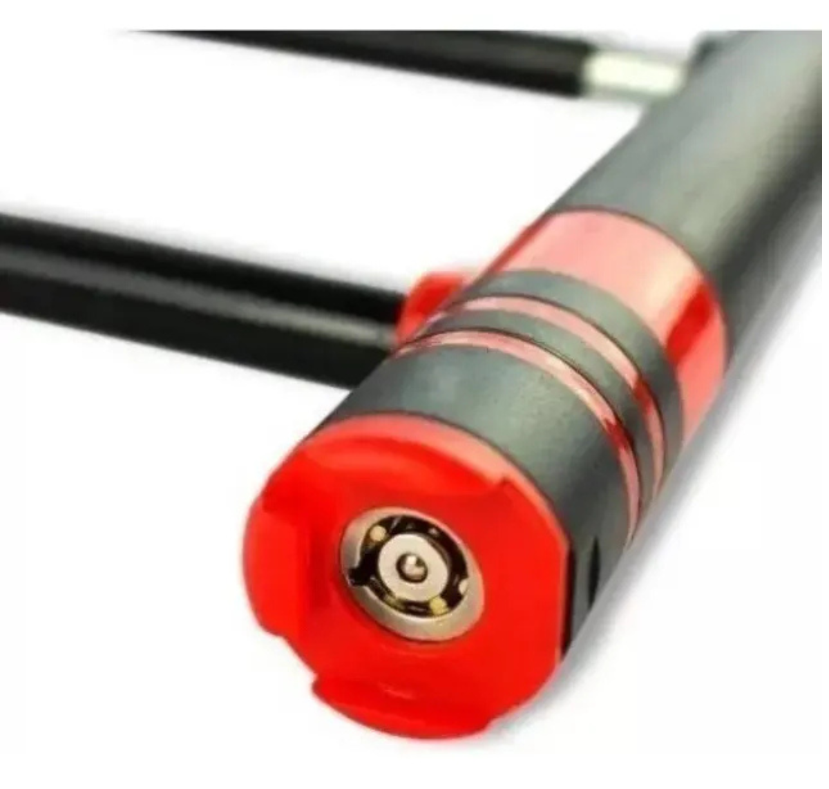 CANDADO PARA BICICLETA U-LOCK ANTIRROBO DE ACERO REFORZADO- ROJO