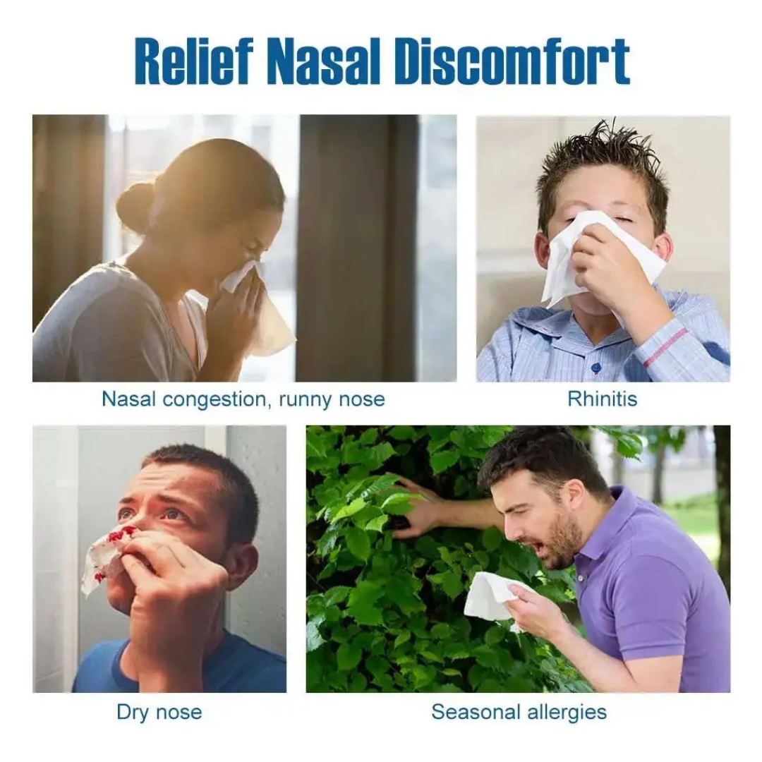 BOTELLA LIMPIEZA NASAL - ALIVIO PARA SINUSITIS, CONGESTIÓN Y ALERGIAS
