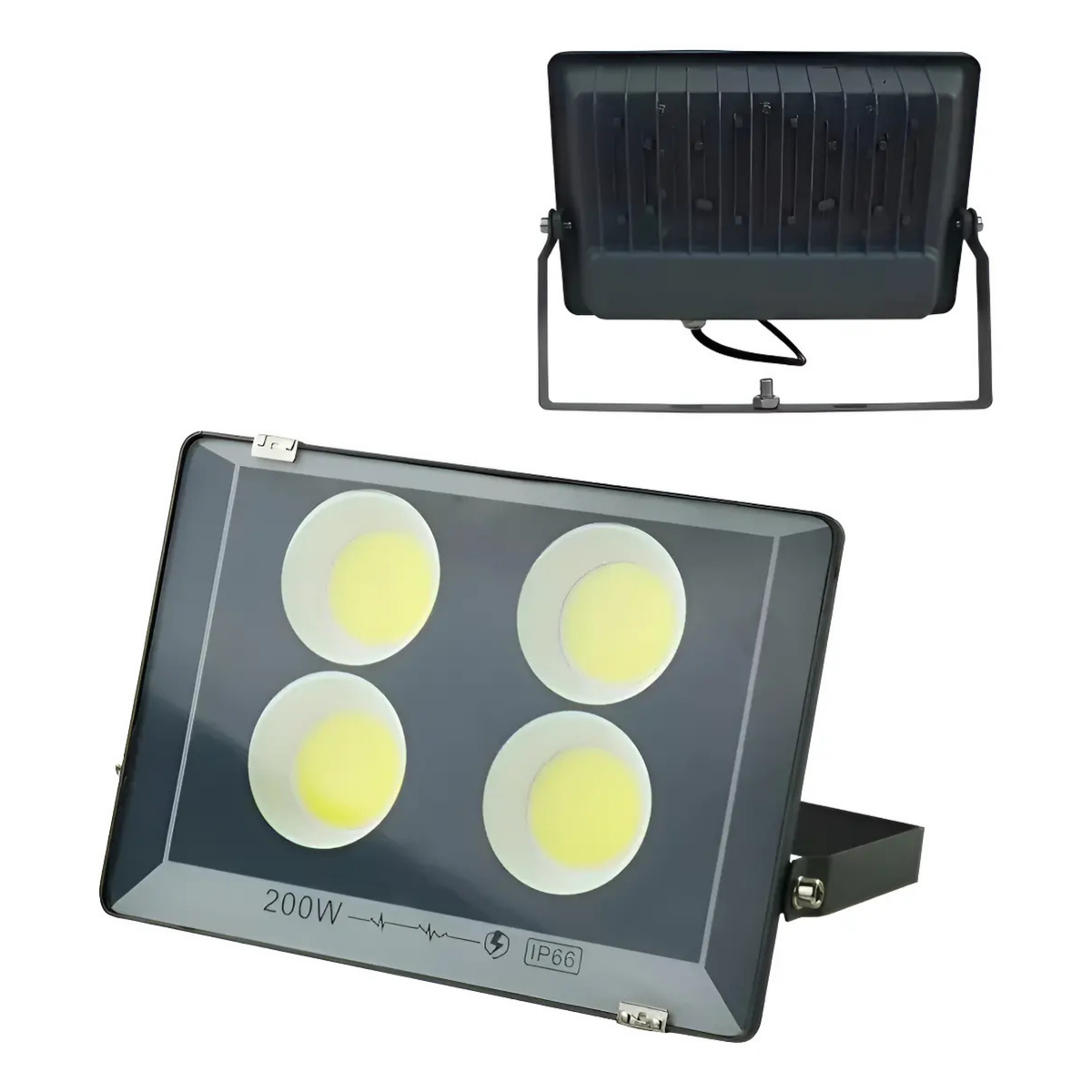 FOCO PROYECTOR COB 200W LED EXTERIOR BLANCO FRÍO