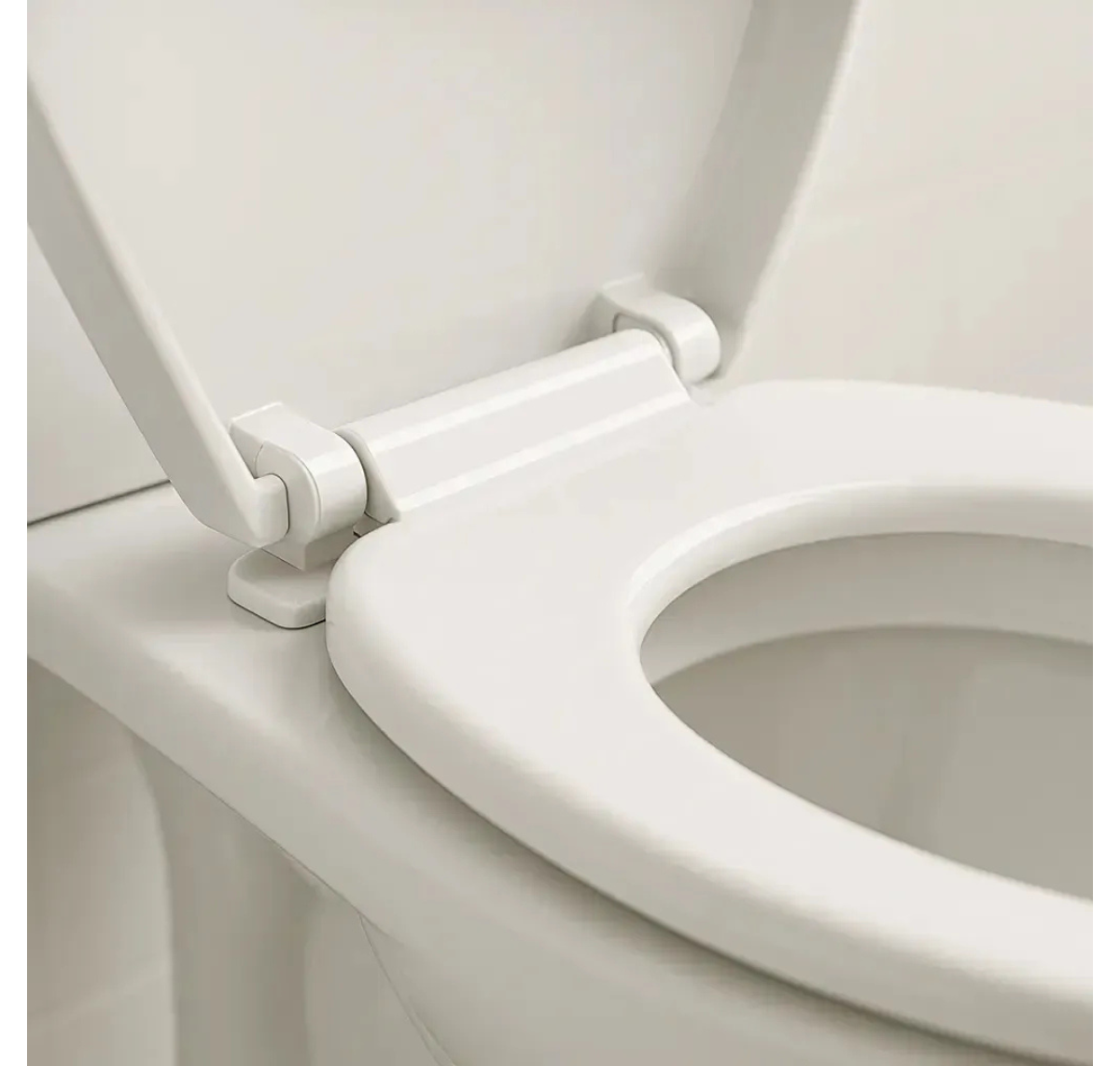 ASIENTO Y TAPA PARA WC BLANCO CON CIERRE SUAVE Y LENTO