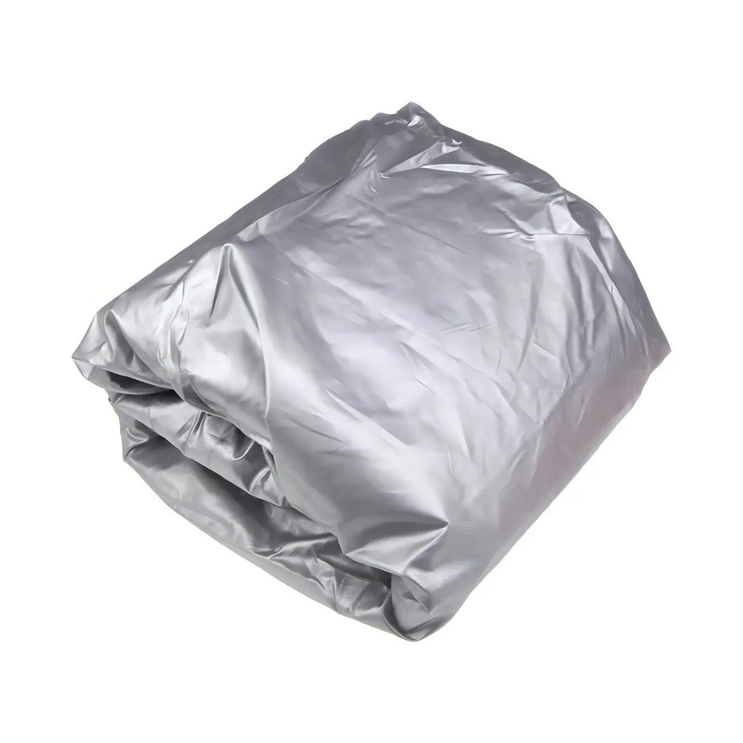 COBERTOR PARA AUTO SEDÁN IMPERMEABLE CON PROTECCIÓN UV Y ELÁSTICO