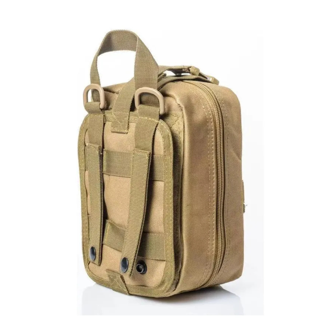 BOTIQUÍN TÁCTICO DE PRIMEROS AUXILIOS MOLLE COMPACTO