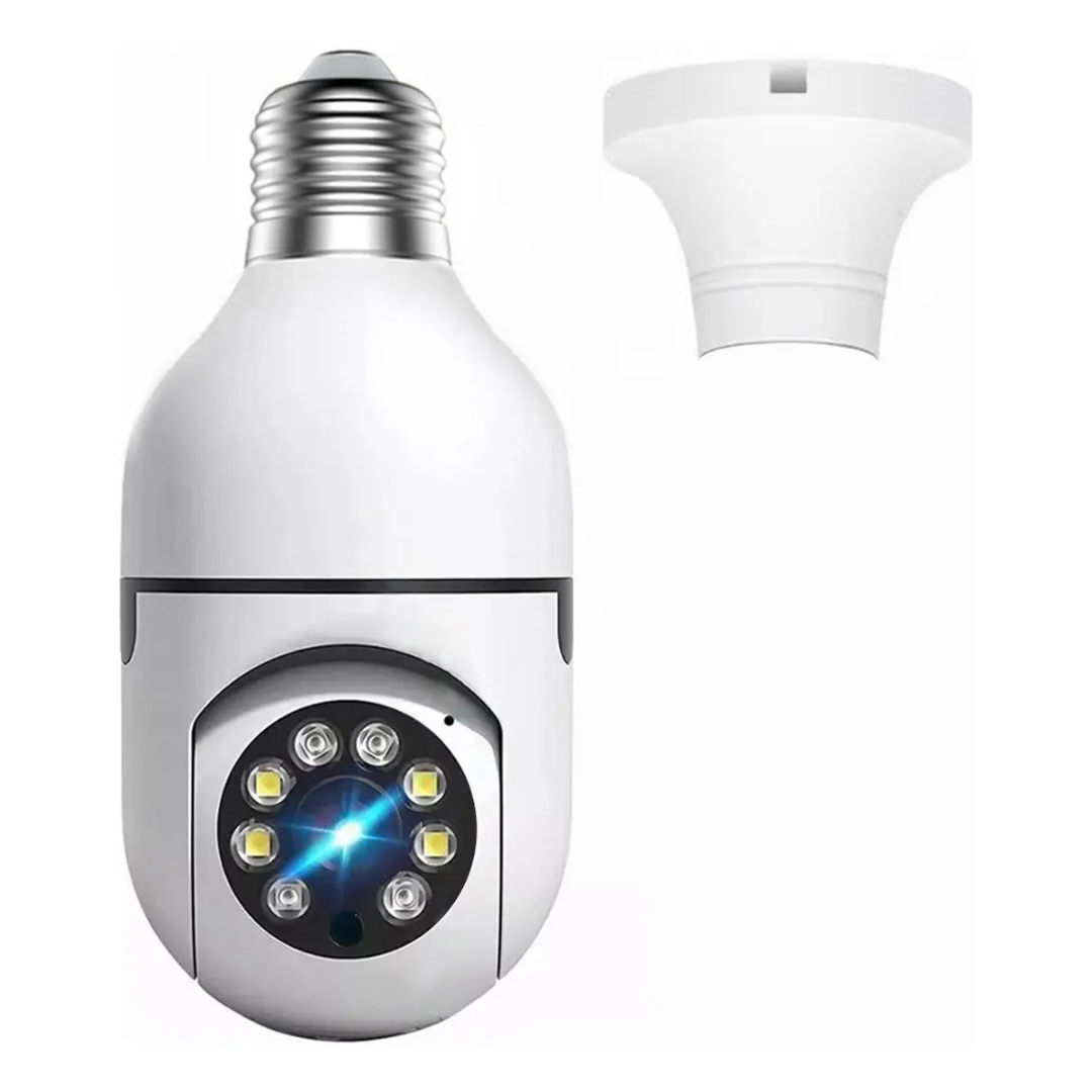 CÁMARA AMPOLLETA IP 360° WIFI VISIÓN NOCTURNA E27