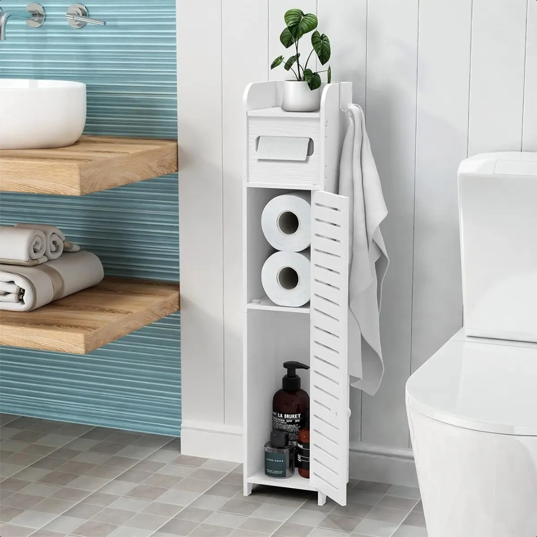 MUEBLE ESTANTE ORGANIZADOR PARA BAÑO Y COCINA ESQUINERO MULTIUSO