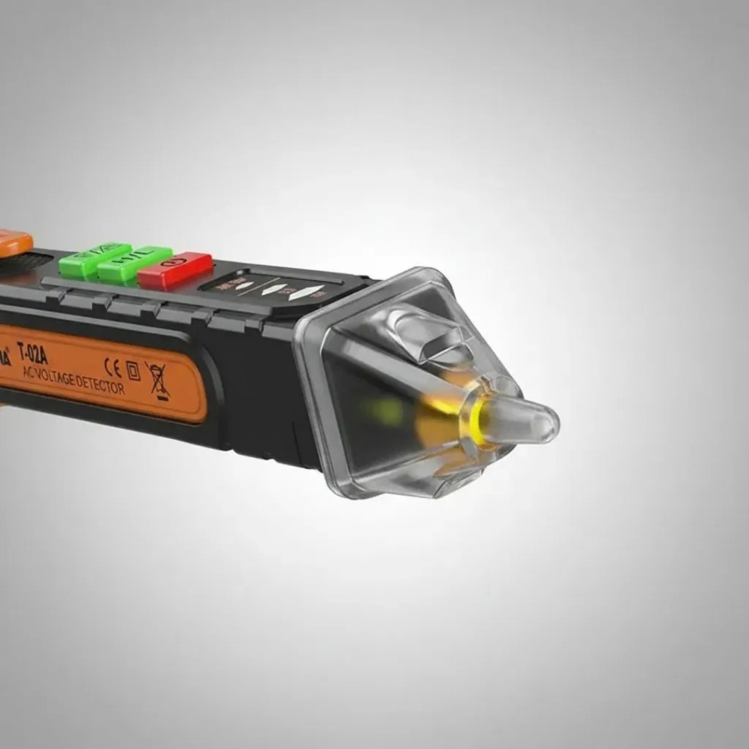 DETECTOR DE VOLTAJE SIN CONTACTO TIPO LÁPIZ 12V A 1000V BUSCAPOLO