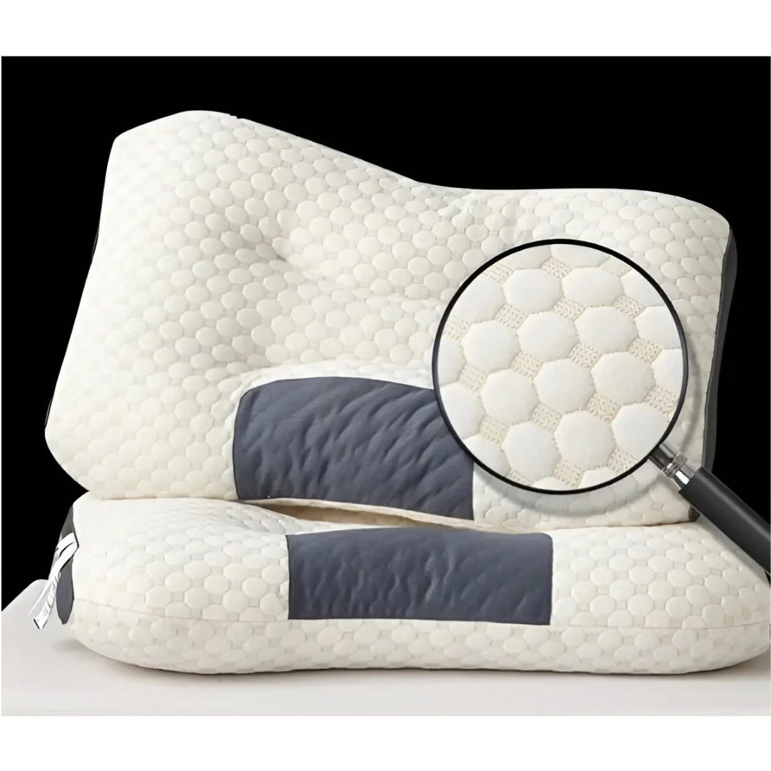 ALMOHADA ORTOPÉDICA CERVICAL ERGONÓMICA TRANSPIRABLE