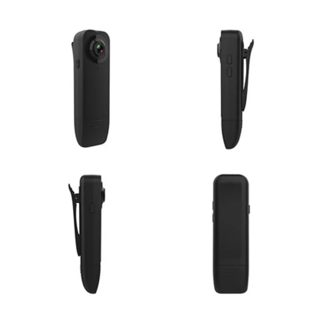 MINI CÁMARA CORPORAL CON CLIP PORTÁTIL DE SEGURIDAD